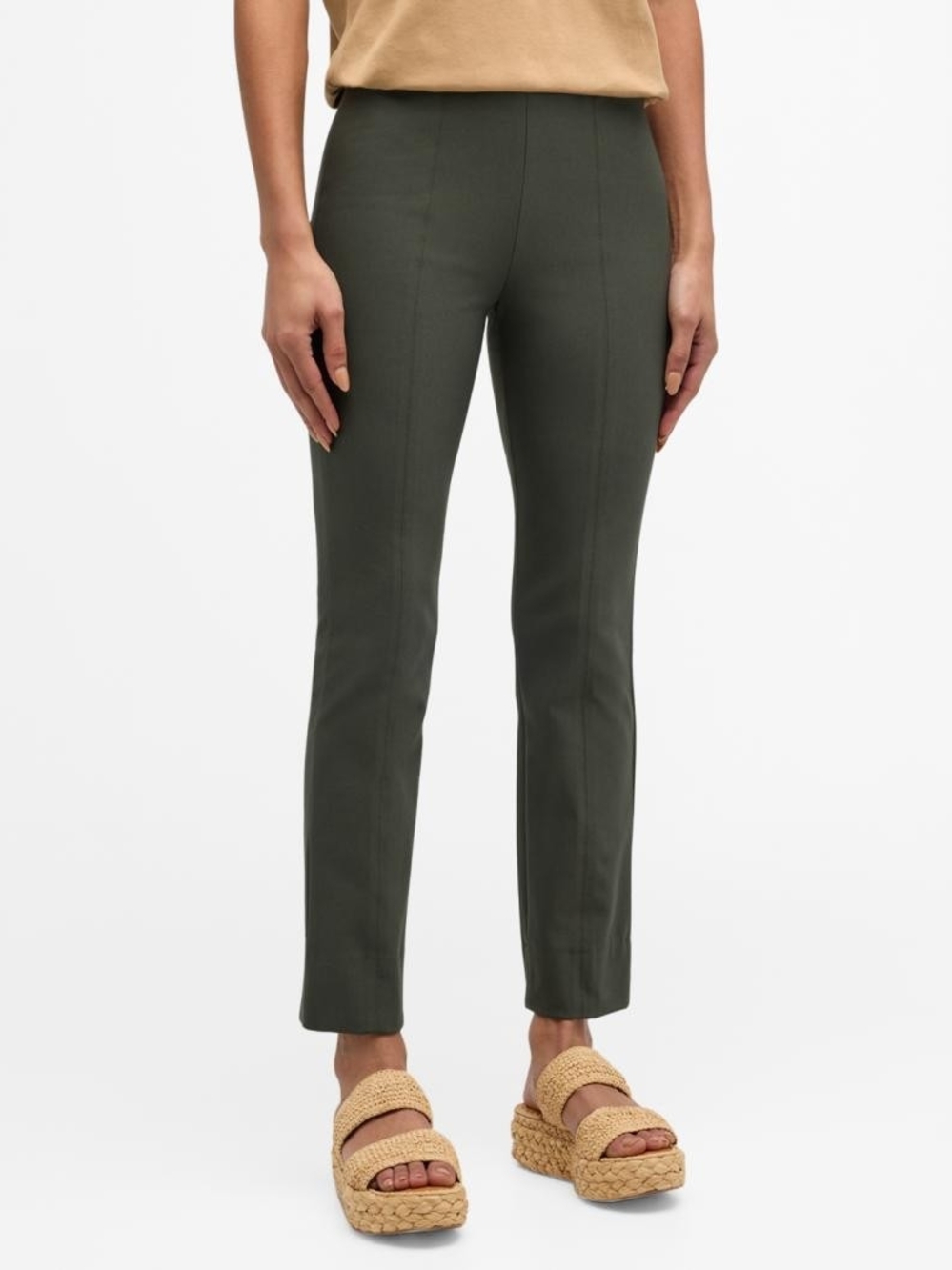 Vince
High-Waist Stitched-Front Leggings Size XXS